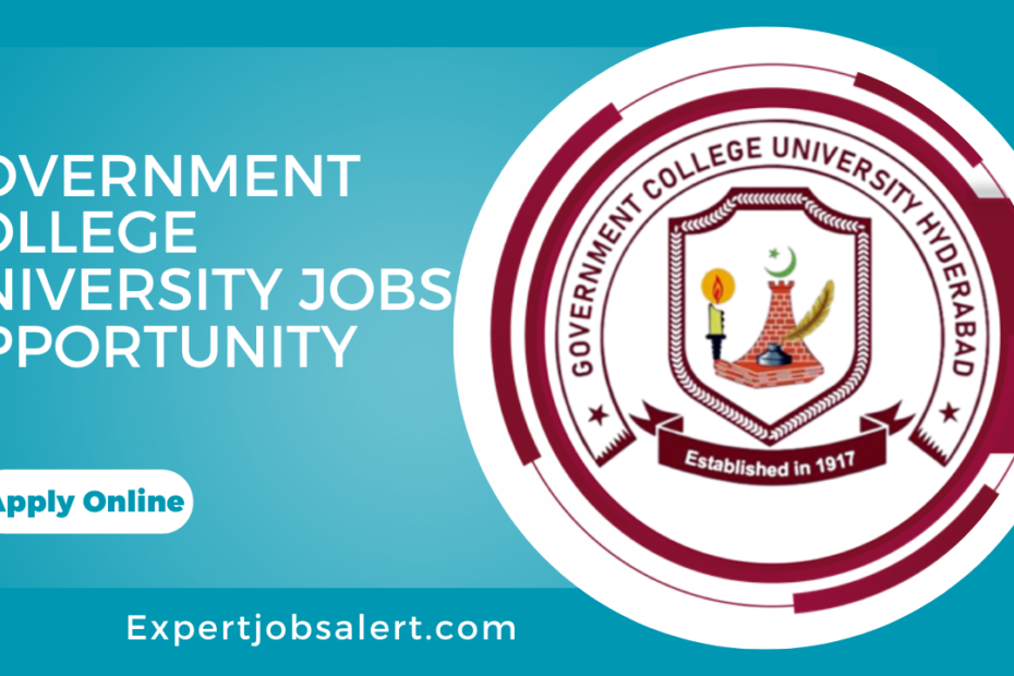 Government College University Jobs